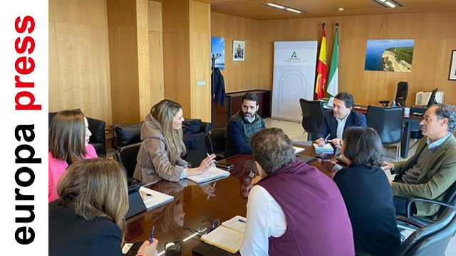 Reunión con el Delegado Territorial de Empleo, Empresa y Trabajo Autónomo de la Junta en Cádiz