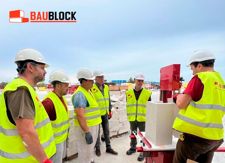 ¡Construir edificios energéticamente eficientes con Baublock es fácil y rápido!